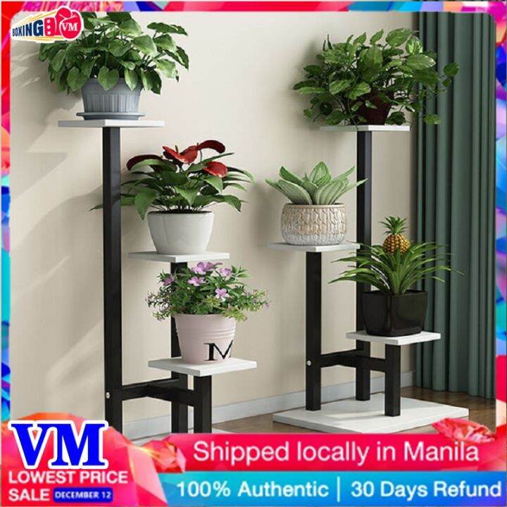 Boxing Vm Nordic Indoor Flower Shelf Home Balcony Decoration Flower