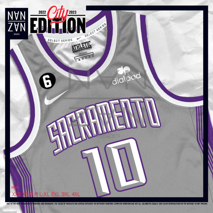 Sacramento Kings City Edition Men's Nike NBA Logo T-Shirt.