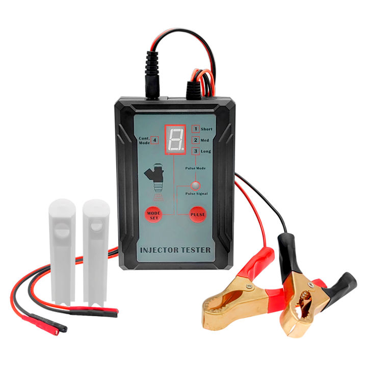 Fuel Injector Tester and Adapter for Diagnosis Cleaning of Injectors