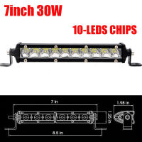 713202532384550 inch Single Row Slim LED Work Light Bar Spot Flood Combo Lamp For Car Offroad Truck Boat 4X4 ATV SUV UTE