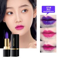 Blue Rose Lip Temperature Color Changing Natural Long Lasting Waterproof Lipstick Cosmetics Woman Makeup Wholesale