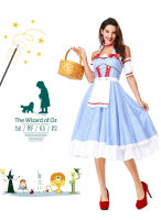 ? Popular Clothing Theme Store~ Halloween Costume Princess Taolexi Dress European And American Pastoral Peasant Maid Beer Dress Waiter