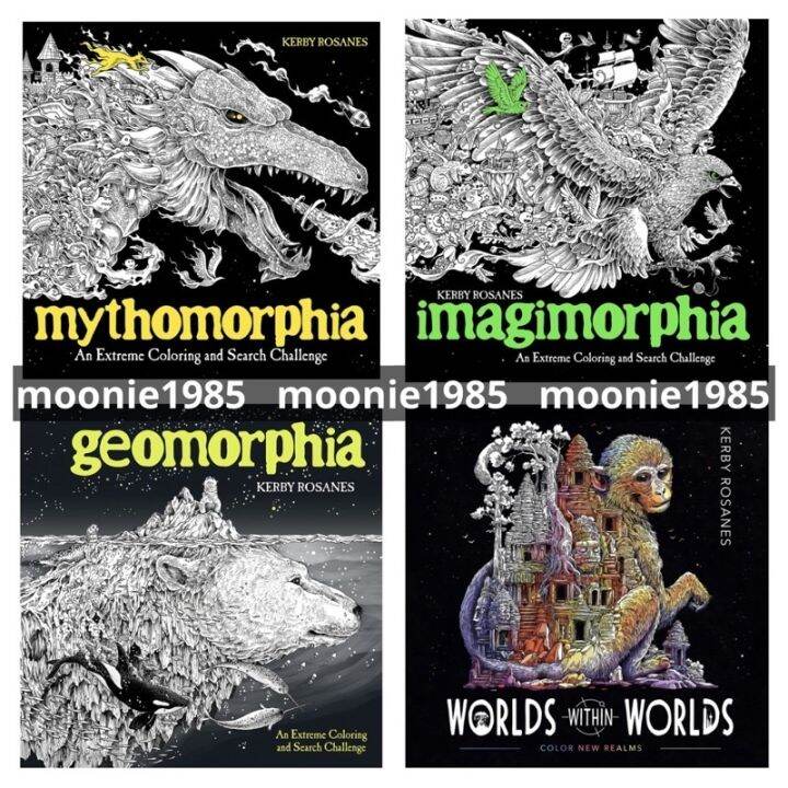 Kerby Rosanes Adult Coloring Books Lazada PH