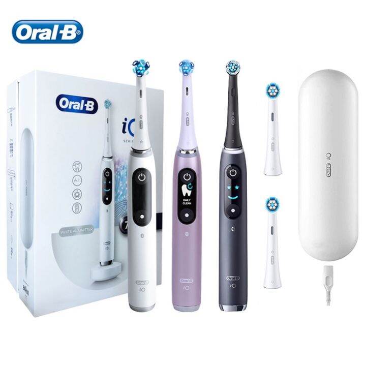 Original Oral B iO9 Electric Toothbrush Vibration 7 Modes 3D Teeth