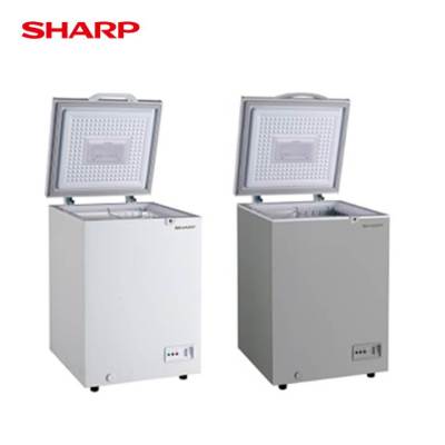 NEW SHARP ตู้แช่แข็งฝาทึบ Chest Freezer รุ่น SJ-CX100T ขนาด 3.2Q 23L