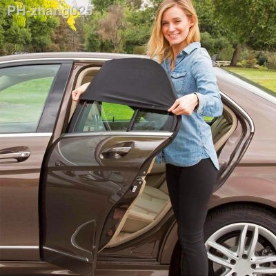 hot【DT】 Car Styling Accessories Side Window Curtain Rear window Cover UV Protection Sunshade Shield