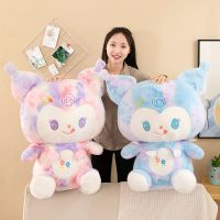 ของขวัญตุ๊กตาหนานุ่มใหม่สำหรับเด็กผู้หญิงหมอนสำหรับนอนน่ารัก Sanrio อนิเมะ Kuromi เครื่องประดับตุ๊กตานิ่มรูปการ์ตูนน่ารักใหม่