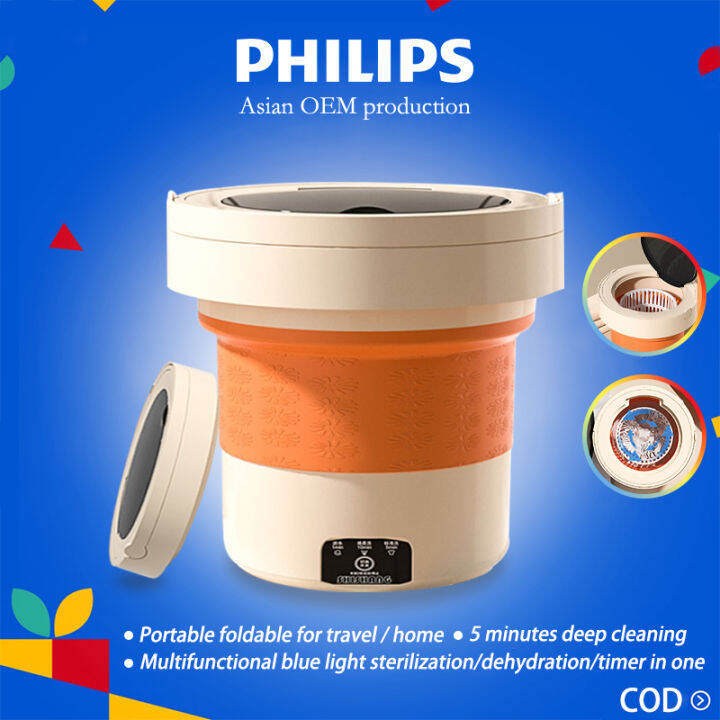 Multifunction Automatic Washing Machine With Dryer Foldable Mini