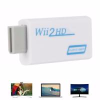 CONISTON คุณภาพสูงสายเชื่อมต่อ HDMI HD อะแดปเตอร์เต็มรูปแบบ WII เป็น HDMI สำหรับพีซี HDTV มอนิเตอร์จอแสดงผล Wii 2แปลงขั้วต่อเสียงวิดีโอ WII ไปยังตัวแปลง HDMI Wii เพื่อหัวแปลงสัญญาณ HDMI