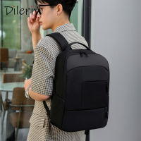 Casual Solid Color Mens Backpack with Compartments Large Capacity Portable Packet Laptop Universal Multifunctional Computer Bag