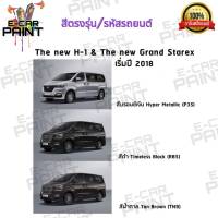 สีสเปรย์ Station Paint 2K สีตรงเบอร์ รถยนต์ Hyundai The-new H-1 &amp; The New Grand starex ปี2018 กระป๋องสเปร์ย ขนาด 400 ml