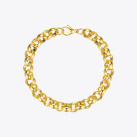 ENFASHION Bunch Circle Bracelets For Women Statement Gold Color Stainless Steel Bangles Fashion Jewellery 2020 Pulseras B202174