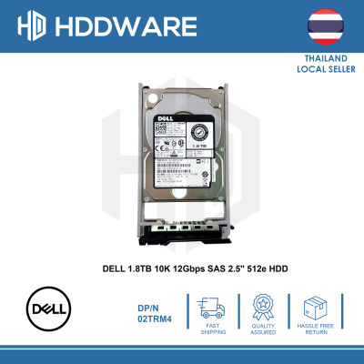 DELL 02TRM4 1.8TB 10K 12Gbps SAS 2.5 512e HDD // 02TRM4 // 2TRM4 // AL14SEB18EQY