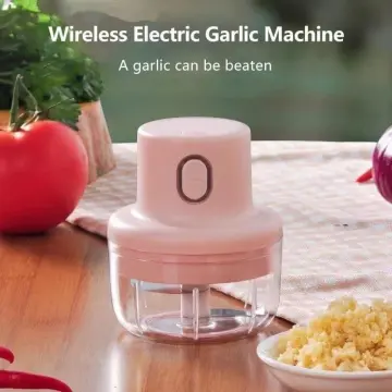Electric Chopper Mini USB Wireless Garlic Meat Fruit Vegetable Food Grinder  New