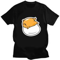 เสื้อยืดพิมพ์ลาย Gudetama สไตล์ใหม่สำหรับผู้หญิงและผู้ชายท็อปส์ซูคอรอบแปลกใหม่ผ้าฝ้ายฤดูร้อนฤดูร้อนขายส่งราคาถูกเสื้อยืดตลกมีตราสินค้าผู้ชาย Xs-3xl สไตล์ป๊อปยูนิเซ็กซ์