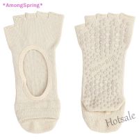 【hot sale】∋♞☊ C04 AmongSpring Women Half Toe Ballet Yoga Socks Non-Slip Peep Toe Anti-Slip Pilates Ankle Grip Fitness Five Fingers Sport Socks new