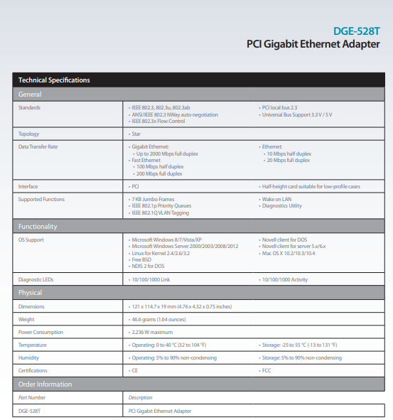 ประกันlt-d-link-dge-528t-gigabit-pci-dasktop-adapter-แลนการ์ด-pci-gigabit-lan-pci-kit-it