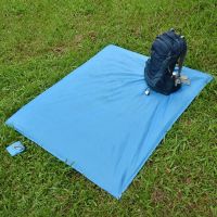 【cw】 Outdoor Camping Mat Waterproof Beach Blanket Portable Picnic Ground Mat Mattress Camping Picnic Mat blanket with Buckle ！