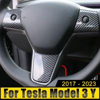 สำหรับ Tesla รุ่น3 Y 2017 2018 2019 2020 2021 2022 2023 2024รถยนต์โครงเลื่อมฝาครอบสติกเกอร์ตกแต่งกรอบกรอบกรอบเคส