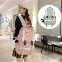 HOT14★Student Backpack Large Capacity Middle Student School Bags for Teenage Girls Light and Cal Laptop Backpack for Boys