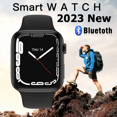 สมาร์ทนาฬิกา Smart Watch 2023 เปลี่ยนหน้าจอได้ มีโหมดกีฬา โทรได้ แจ้งเตือนข้อความ ถ่ายรูปได้ นับก้าว วัดการเต้นหัวใจ รองรับ Android IOS นาฬิกาบลูทูธ สมาร์ทว นาฬิกาดิจิตอลข้อมือ