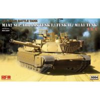 โมเดลประกอบ RFM (Rye Field Model) RM5004 1/35 M1A1/M1A2 Tusk w/workable track links