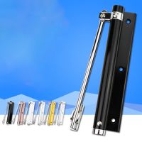 ﹉ஐ◈ Automatic Spring Latch Hinge For Home Office Fire Rated Door Adjustable Door Closer Stainless Steel Furniture Hardware