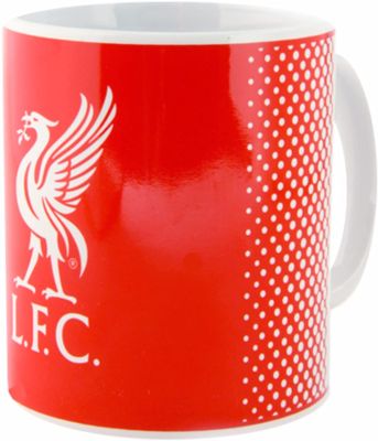 Liverpooll F.C Official Fade Crest แก้วเซรามิกมีดีไซน์