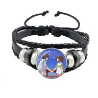 Anime Spirited Away Charm Bracelets Fashion Japanese Cartoon Chihiro No Face Man Miyazaki Hayao Chain Bracelet Bangle Gift