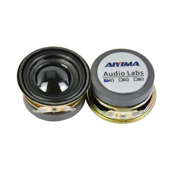 AIYIMA 2Pcs 1.5 Inch 40MM Full Range Sound Speaker 4 Ohm 3W Bluetooth ...