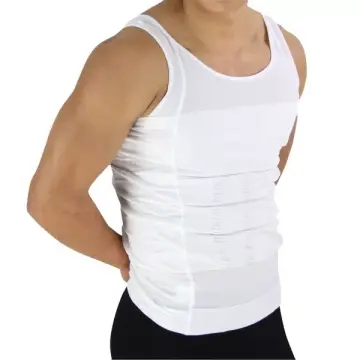 Slim 'n Lift Slimming Vest for Men (Black)