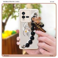 high-grade phone case Phone Case For VIVO IQOO10 Simplicity for girl pearl bracelet Skin-friendly feel Nordic style