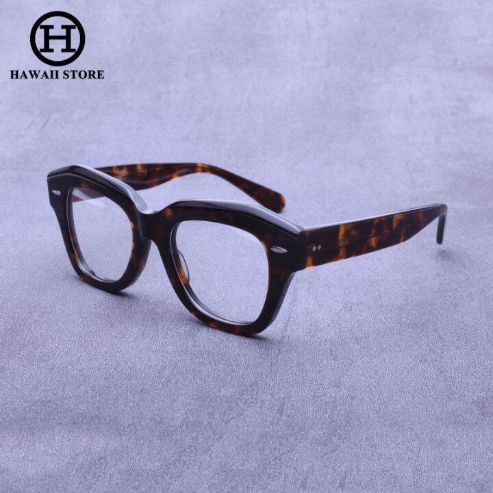 HAWAII Acetate Eyewear For Men Women / Square Classic Optical Frame