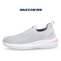 Skechers_สเก็ตเชอร์ส รองเท้าผู้ชาย Gowalk Arch Fit - Togpath รองเท้าลำลองผู้หญิง รองเท้าผู้หญิง รองเท้าผ้าใบ Womens Walking Shoes SKECHERS_USA Street Wear Delson 3.0 Cabrino Shoes - 210615-Pink Classic Fit Women Goga Mat Arch Shoes