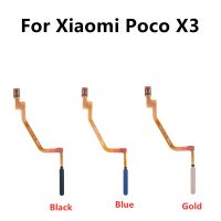 ปุ่มหน้าแรก ลายนิ้วมือ Touch ID เซนเซอร์ Flex Cable Ribbon สําหรับ Xiaomi Poco X3 Pro NFC Replacement Part