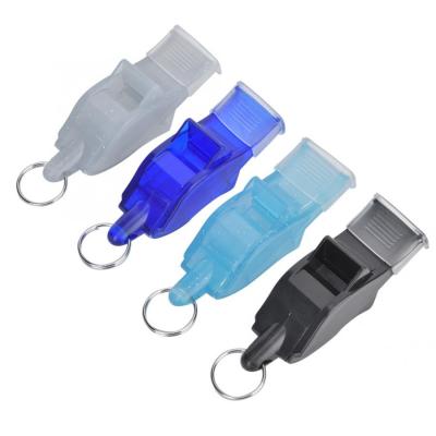 4PCS Big Sound Whistle ABS Plastic Dolphin Basketball Football Competition Referee Special Soccer Basketball Children Whistle Survival kits