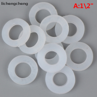 Lichengcheng Gratis Ongkir ซิลิโคน1/2 "3/4" 1 "แหวนยาง PTFE ปะเก็นแหวนกันรั่วแบนสำหรับหัวฉีดอาบน้ำ