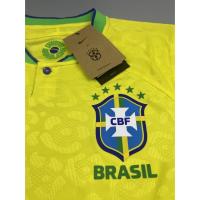 เสื้อบอล เพลเย่อ ทีมชาติ บราซิล เหย้า 2022 Player Brazil Home พร้อมอาร์ม ฟุตบอลโลก World Cup 2022 ผ้าทอเกรดดีที่สุด