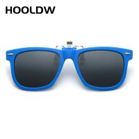 【YF】✉  Polarized Kids Sunglasses Flip Clip Children Photochromic Glasses Boys Anti Eyewear UV400