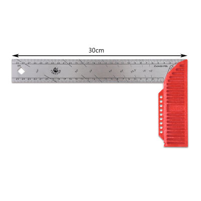 Kapro 25cm Multifunction Stainless Steel Metal Swanson Try Square Angle Marking Right Ruler For Joiner Carpenter Woodworking