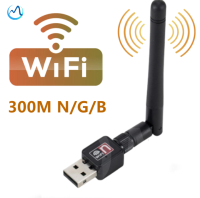 【Customizable】 【Innovative】 600Mbps Wireless USB WiFi Adapter Dongle 2.4GHz Network LAN พร้อมเสาอากาศที่ถอดออกได้2dBi สำหรับคอมพิวเตอร์ตั้งโต๊ะแล็ปท็อปพีซี