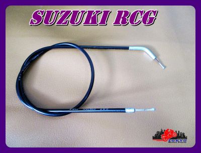 SUZUKI RCG SHOCK CABLE (L. 83 cm.) "HIGH QUALITY" // สายโช๊ค "สีดำ" (ยาว 83 ซม.)  สินค้าคุณภาพดี