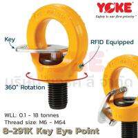 ( Pro+++ ) คุ้มค่า YOKE YP Key Eye Point 8-291K (M8 0.3t) - Swivel Eye Bolt / Lifting Point อายโบลท์แบบแกนหมุน ยี่ห้อ YOKE จากไต้หวัน ราคาดี ประแจ เลื่อน ประแจ ปอนด์ ประแจ คอม้า ประแจ บล็อก