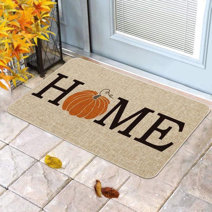 autumn-welcome-door-mat-pumpkin-floor-mat-fall-seasonal-thanksgiving-halloween-indoor-outdoor-entrance-mat-fall-decor-mat-l5