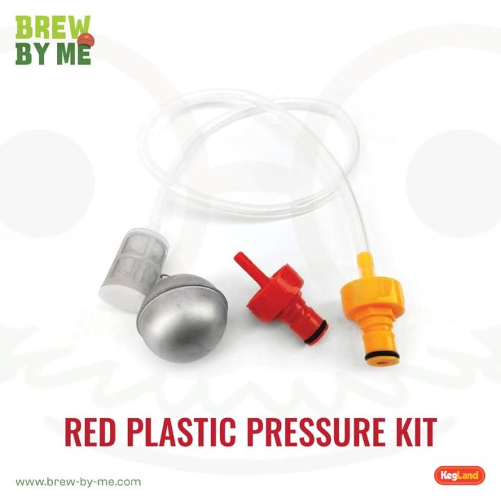 FermZilla Red Plastic Pressure Kit อุปกรณ์เสริมสำหรับถังหมัก
