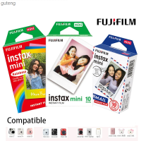 Fujifilm ฟิล์มอินสแตนซ์ขนาดเล็กฟิล์มฟิล์มฟิล์มสีขาวขอบ3นิ้วฟิล์มกว้างสำหรับกล้องอินสแตนท์มินิ7S 25 50S 90