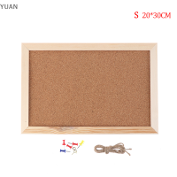 YUAN จดหมายไม้นุ่มข้อความบอร์ดตกแต่งโปสการ์ด Photo Wall Cork BOARD Memo BOARD