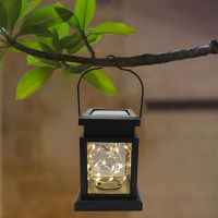 Solar LED Lantern Lights Solar Energy Waterproof Lamps Outdoor Hanging Garden Patio Decor Courtyard Landscape Light