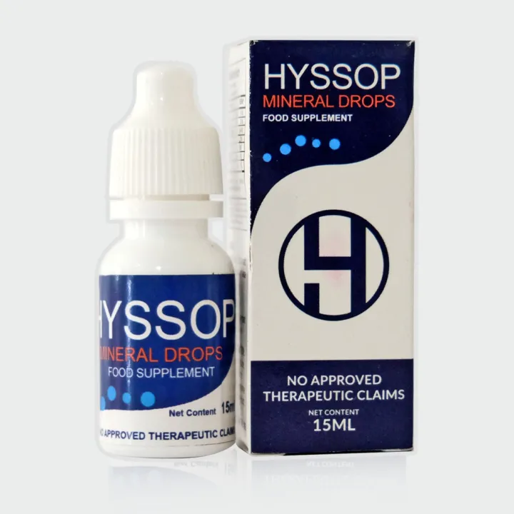 Prima Health Shop ORIGINAL Hyssop Mineral Drops Eye Drops that