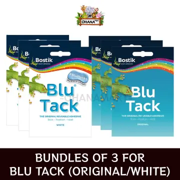 Bostik Blu Tack / Blue Tack Original Reusable Adhesive Bostik Blue